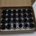 GAsupply 14x1.5 Mag Seat Lug Nuts, Compatible with 1998-2007 LX470, 2008-2021 LX570, 1998-2021 Land Cruiser, 2008-2021 Sequoia, 2007-2021 Tundra, 1.9" Tall, 7/8" 22mm Hex, OEM Factory Style, 24pcs (Silver)