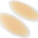Yosoo Health Gear Adhesive Calf Pads, Soft Silicone Calf Corrector, 120g/Pair Calf Pads Skin Color Self Adhesive Correct Leg Shape Women Leg Corrector for Calfs, Skin Friendly Visually
