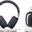 New Wireless Headset, Hifi Clear Call, Comfortable Fit With Head, Foldable, Rotatable, Stretchable. Compatible with Mobile Phones, Computers, MP3 and Other Devices. Wireless Headphones (Black)