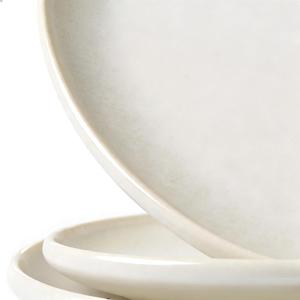 Ceramic Large Serving Platters- Set of 3 Oval Platters for Entertaining. Kitchen Dishes for Dinner, Fruit, Salad, Turkey, etc. Oven, Dishwasher Safe, 15.75"/13.75"/12",Mixed White