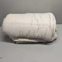 Wool Comforter for All Seasons - Ultra Soft, Breathable, Lightweight Warm & Cool Comforter - Moisture Wicking - Ivory - 102x90 Inch King Size