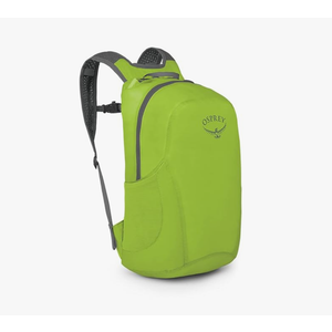Osprey Ultralight Collapsible Stuff Pack, Limon Green - Lightweight, Packable Travel Backpack — Extra Bag For Travel and Every Day — 18 L Capacity Daypack to Expand Luggage Limon