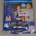 Arctic Air Neck Chill, Neck Cooling Tube, Hands Free Cooling, Quick Freeze Gel, Wearable Body Coolers for Hot Weather, Reusable, Adjustable Fit, 3 Pack