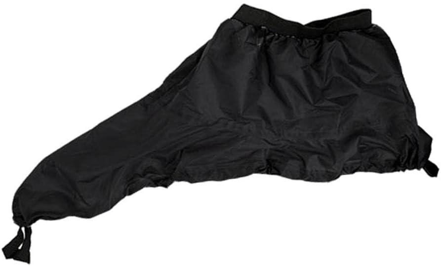 pistro Kayak Spray Skirt, Protect The Cockpit, Adjustable Fit, Waterproof, Tear Resistance and Durable, Black - Various Sizes (Small)
