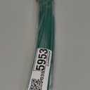 100 Pcs Floral Stems Wire for Paper Flower,14 Inch 2 Gauge Dark Green Floral Stem Wire,Crafting Floral Stem for Flower Arrangements DIY,Bouquet Stem Wrapping and Crafts
