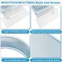 WPW10717210 W11778253 Dryer Lint Screen Filter Fit for Whirlpool Kenmore