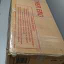 National Tree Company 7.5 ft Pre-Lit Dunhill Fir Artificial Christmas Tree, 600 Clear Lights, 2,189 Tips, Includes Stand, Green