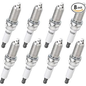 Iridium Spark Plugs 8 Pack 4469 LFR5AIX-11 - Compatible with Chrysler Dodge Jeep Ram Infiniti Nissan Fits for 2002 2003 2004 2005 2006 Replaces BY481LFR5A, MZ602090