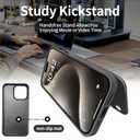 GUERNICA for iPhone 15 Pro Max Wallet Case with RFID Blocking Card Holder for Women Men, Kickstand Shockproof Phone Case for iPhone 15 Pro Max(6.7"),Light Black