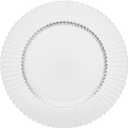 Fortessa Archie Glass Dinner Plate, 10.6 Inch, Clear