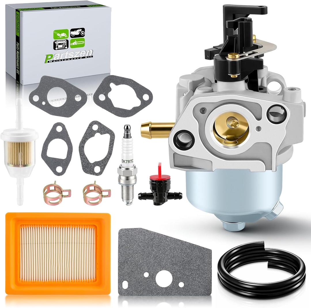14-853-68-S Auto Choke Carburetor Kit Fit for Kohler Lawnmower XT675 XT6.75 XT650 XT6.5 with 14 083 15-S Air Filter 3071 3076 3085 3086 3035 3043 3045 3066 2034 2044 2063 2070