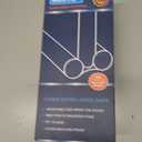 MAXTID Large Door Draft Stopper for Bottom of Door 36 Inch Under Door Draft Blocker Under Door Gap Filler Weather Stripping Adjustable Double Door Sweep Door Draft Guard Window Seal Black