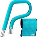 Pool Handrail Cover, 6 Feet Neoprene Zippered Pool Handle Covers, Slip Resistant Rail Grip for Swimming Pool Hand Railing Cover Cyan