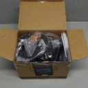 Olafus 80W Motion Sensor Outdoor Lights, 8000lm Hardwired Motion Flood Light, IP65 Waterproof LED Security Floodlights, 6500K Motion Detector Lights for Outside, Brown