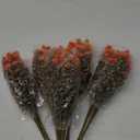 5  Bundles Artificial Flowers for Outdoors,UV Resistant Fake Mums for Front Porch Decor