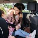 2-Pack Car Hooks  Sparkling Crystal Seat Back Organizers, Strong & Durable Backseat Hangers for Car, SUV & Truck Storage