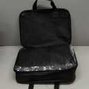 NAIMORUI RV Awning Shade Screen with Zipper, 8'X13'3" RV Awning Front Shade Screen, Black Mesh UV Blocker Sunshade Complete Kits for RV Camper Motorhome Trailer, Black