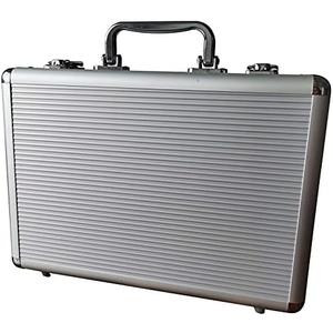 SEETOOOGAMES 200pcs Capacity Empty Aluminum Poker Chip Case Only