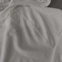 Boys Rash Guard Hoodie UPF 50+ Sun Protection Long Sleeve Swim Shirt Quick Dry Kids SPF Fishing Water Beach Shirts (Small, White)