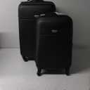 North Pak Hardside Luggage Set - Black, 2 pc