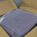 MAXYOYO Japanese Floor Futon Mattress, Roll Up Floor Mattress for Adults Foldable Tatami Mat Sleeping Pad Dormitory Couch Lounger, Purple, Queen Size