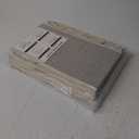 LoforHoney Home Fabric Storage Bins with Lids for Organizing, Foldable Closet Storage Boxes for Shelves, Clothes Baskets with Cotton Rope Handles, Large, Beige & Brown, 2-Pack