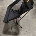 Naturehike YL08 Ultralight Camping Chair, 2.38 LBS Portable Backpacking Chair with Anti-Sinking Feet, Lightweight Compact Folding Hiking Camp Chair, Black