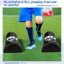Leyndo 2 Pcs Athletic Agility Dummy Step Over Dummy with Heavy Duty Handles Training Dummy Football Equipment for Footwork Drills Sports Training