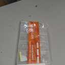 600Pcs Almond Soft Gel Nail Tips, Almond Short Nails, 12 Sizes Half Matte Full Cover Acrylic Fake Nails Clear False Nail Extension for Beginner and Professional Home Salon DIY