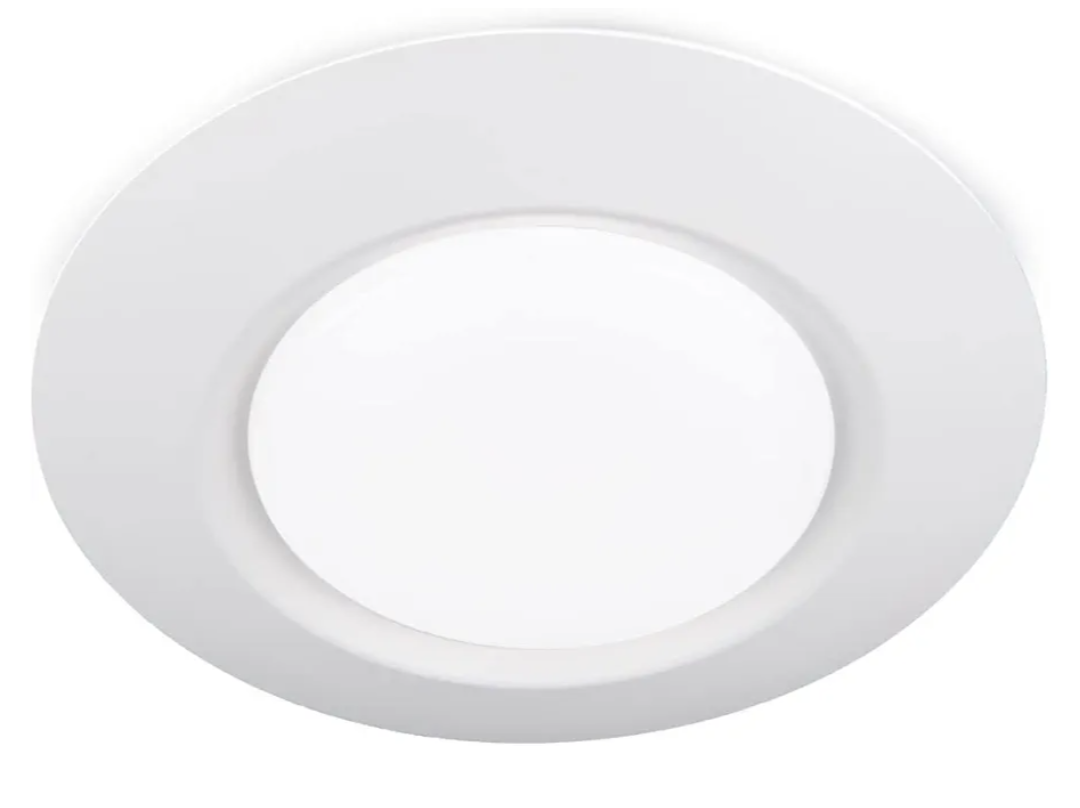 WAC Lighting, I Can't Believe It's Not Recessed LED Energy Star Flush Mount 3000K in White