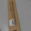 Wall-Mounted Clothes Drying Rack  Foldable Laundry Drying Rack, Space-Saving Wall Mounted Clothes Rack, Tri-Fold Wall Mounted Drying Rack for Laundry Room