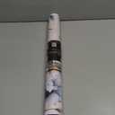 Silver Floral Grey/Blue/White Poppy Flowers Peel and Stick Wallpaper Easy Peel Off Contact Paper Stick on Adhesive Wall Paper for Bathroom Waterproof Renter Friendly (17.7" x 118.1")