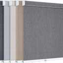 Grandekor Custom Roller Blinds for Indoor Windows Blackout, 100% Blackout Cordless Free-Stop Blinds, Thermal Insulated, Pull Down Shades for Home Office, Custom Color Size Valance