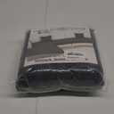 Couch Cushion Covers for Sectional Sofa L Shape Washable Separate Seat Chaise Couch Cover Stretch Sofa Slipcovers with 2 Pcs Pillowcases(2 Seater + 1 Chaise, Dark Grey)