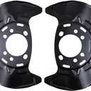 Front Left and Right Side Brake Dust Shield Backing Plate Splash for Subaru Forester 2008-2018, Impreza 2008-2016, XV Crosstrek 2013-2015, Crosstrek 2016-2017