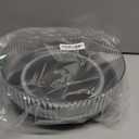 Anyoifax 360 Rotating Makeup Organizer Perfume Tray Skincare Holder Spinning Cosmetic Storage Bathroom Countertop Organizer Lazy Susan Turntable for Dresser, Vanity, Kitchen, Large Black (11")