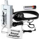 SuperEar Model SE5000 (PSAP) for Seniors - Hearing Amplifiers for Seniors, Super Ear Personal Sound Amplifier, Sound Amplifier Listening Device and Audio Accessories in 50dB Ambient Sounds Increase