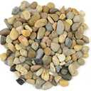 CNZ Polished Gravel Mix 5 Pounds 0.5-0.8Inch for Plant Aquariums, Landscaping, Home Decor
