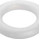Lyellfe 10 Pieces Foam Wreath Forms, 7.7 Inch Craft Foam Circles, Round Polystyrene Rings, Craft Foam Wreath Circles for DIY, Christmas Holiday, Home Decor