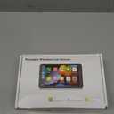 [2026 Fully Laminated Screen] CarpodGo T3 Pro Portable 60fps Wireless Carplay Android Auto,8.9 Inch 1920 * 720 IPS Touch Screen Car Stereo,Display-Only BT Mode Supports Steering Wheel Controls