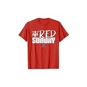 Tiger Red Sunday Golf TShirt S
