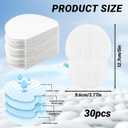 Underarm Sweat Pads for Women - 30 PCS Disposable Underarm Sweat Protection, Invisible Sweat Free Armpit Guards, Extra Adhesive Armpit Sweat Pads for Ephidrosis, Men Woman Underarm Protector
