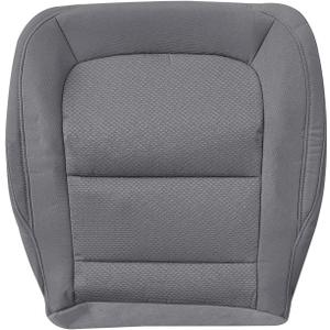 Driver Bottom Cloth Seat Cover, Replacement Dark Ash Gray Driver Side Seat Cover Compatible with Chevy Colorado LT/with GMC Canyon SLT 2015-2022