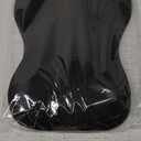 Ergonomic Mouse Pad with Wrist Rest, Black Mousepad with Wrist Support, Non-Slip Hard Base Mouse Pads, Portable for Office/Home/Travel Work