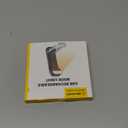 Glocusent USB Rechargeable Book Light, Portable Clip-on LED Reading Light, Reading Lights for Books in Bed with 3 Amber Colors & 5 Brightness Dimmable, Compact & Long Lasting, Perfect for Book Lovers