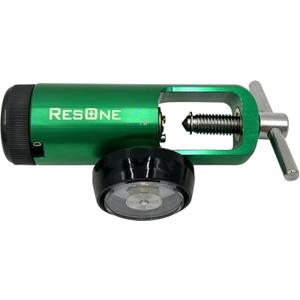 15LPM Oxygen Regulator CGA-870, Adjustable Flow 0-15 LPM - ASTM G175-03 - Aluminum/Brass, Max Inlet: 3000 PSI, Outlet: 50 PSI - Compact 1.38 inches X 4.65 inches