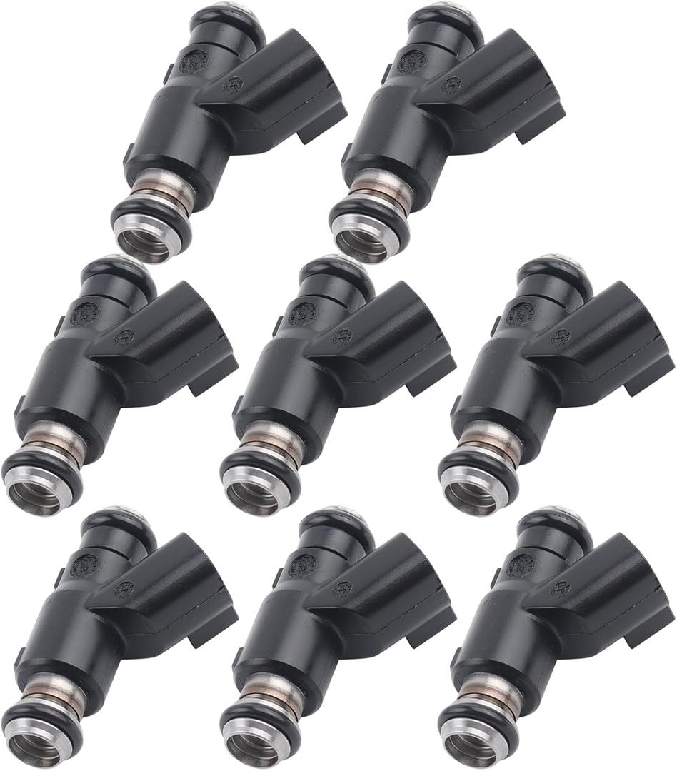 Fuel Injectors 4 Holes 8 PCS Compatible with 2010-2014 Chevy Tahoe Silverado Express,GMC Yukon XL Sierra Canyon,5.3L,Replace 12587269 12613411