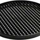 15 1/4" Porcelain Steel Cooking Grate Replacement Parts for Charbroil The Big Easy TRU-Infrared Smoker Roaster & Grill Model 14101550 14101550-A1/ A2 / A3 / A4, 29104315