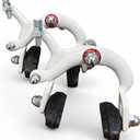 Bike Caliper Aluminum Alloy Bicycle Brake Caliper Clamp Bicycle C Caliper for Fixed Gear Bikes Road Bikes Bike Accessories(45-60mm)