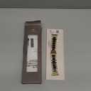 Wearlizer Compatible with Apple Watch Band 38/40/41/42mm Womens, Stainless Steel Wristbands Scrub Gold Resin Replacement Classic Bracelet Clasp iWatch Series 11 10 9 8 7 6 5 4 3 SE/Ultra 3 2 1/Sport (Champange Gold+Black)